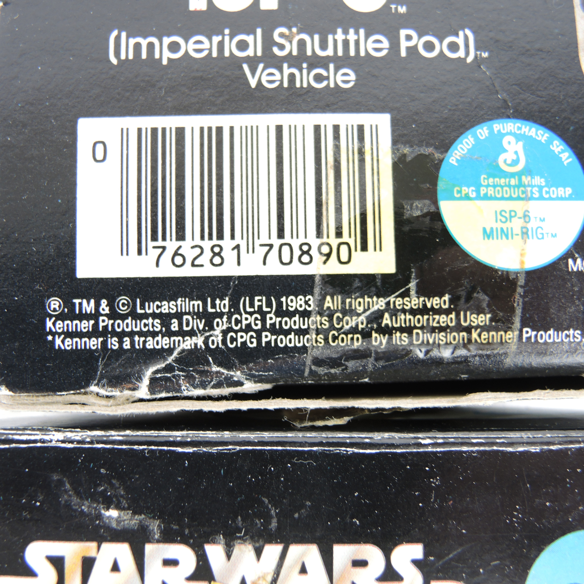 1980s Star Wars "Return of the Jedi" Vehicle and Toy Weapon in Box