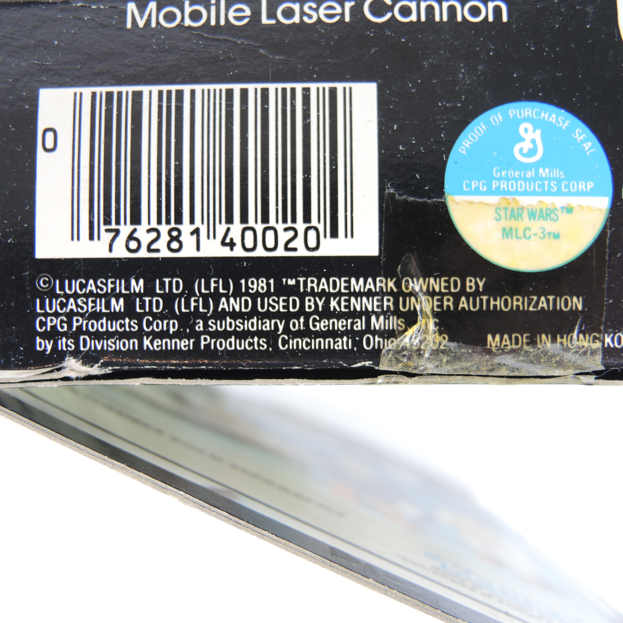 1980s Star Wars "Return of the Jedi" Vehicle and Toy Weapon in Box