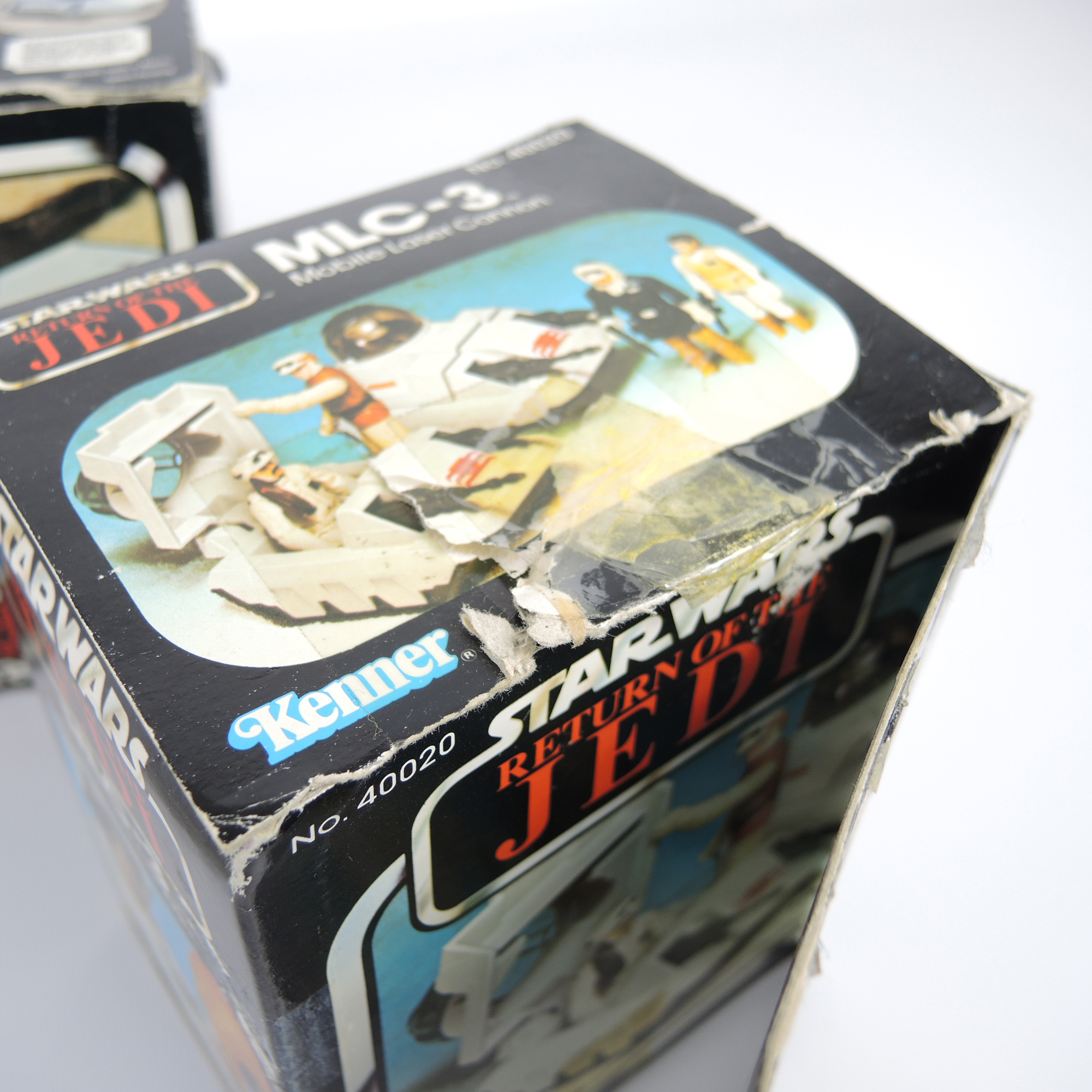 1980s Star Wars "Return of the Jedi" Vehicle and Toy Weapon in Box