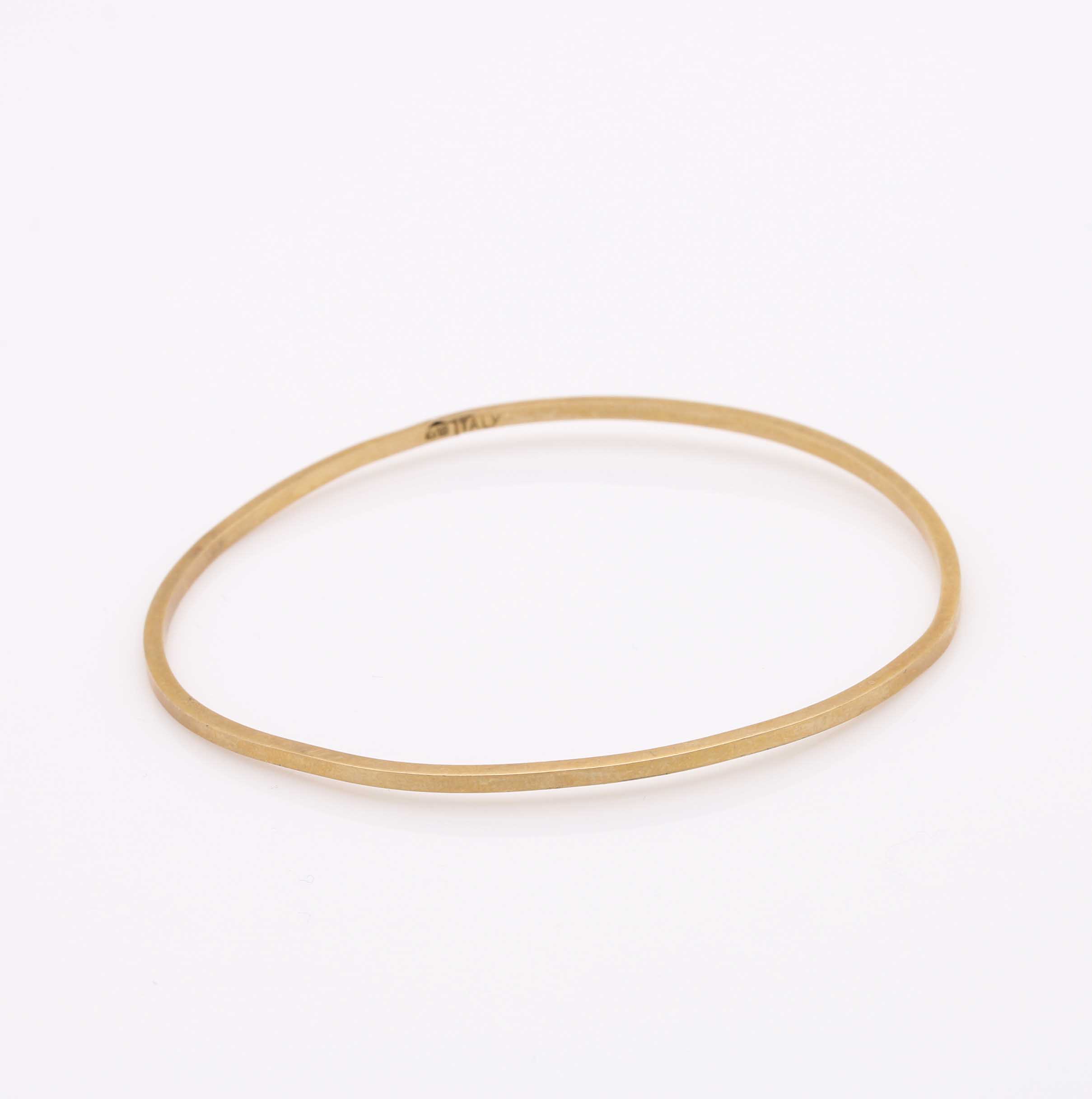 18K Yellow Gold Bangle Bracelet