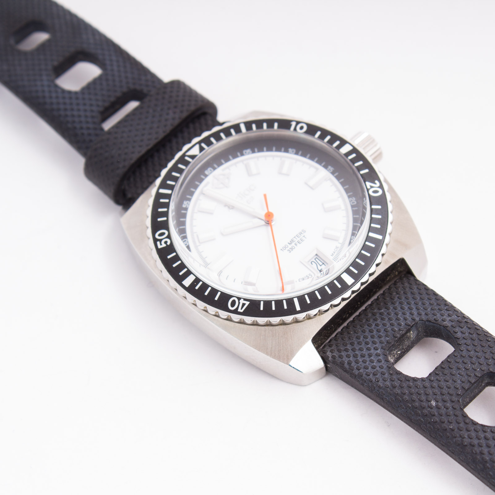 Stainless Steel Zodiac Sea Dragon Watch