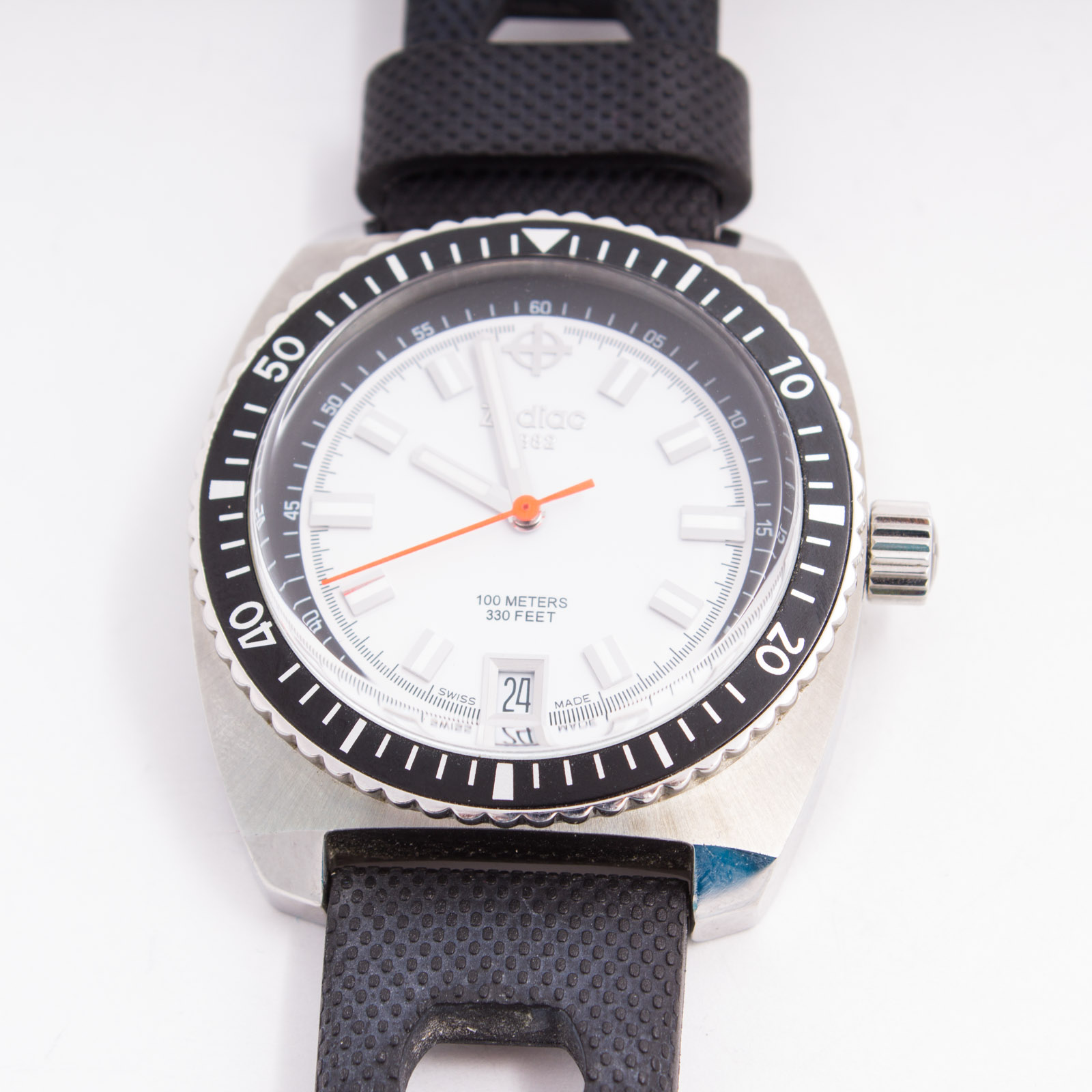 Stainless Steel Zodiac Sea Dragon Watch