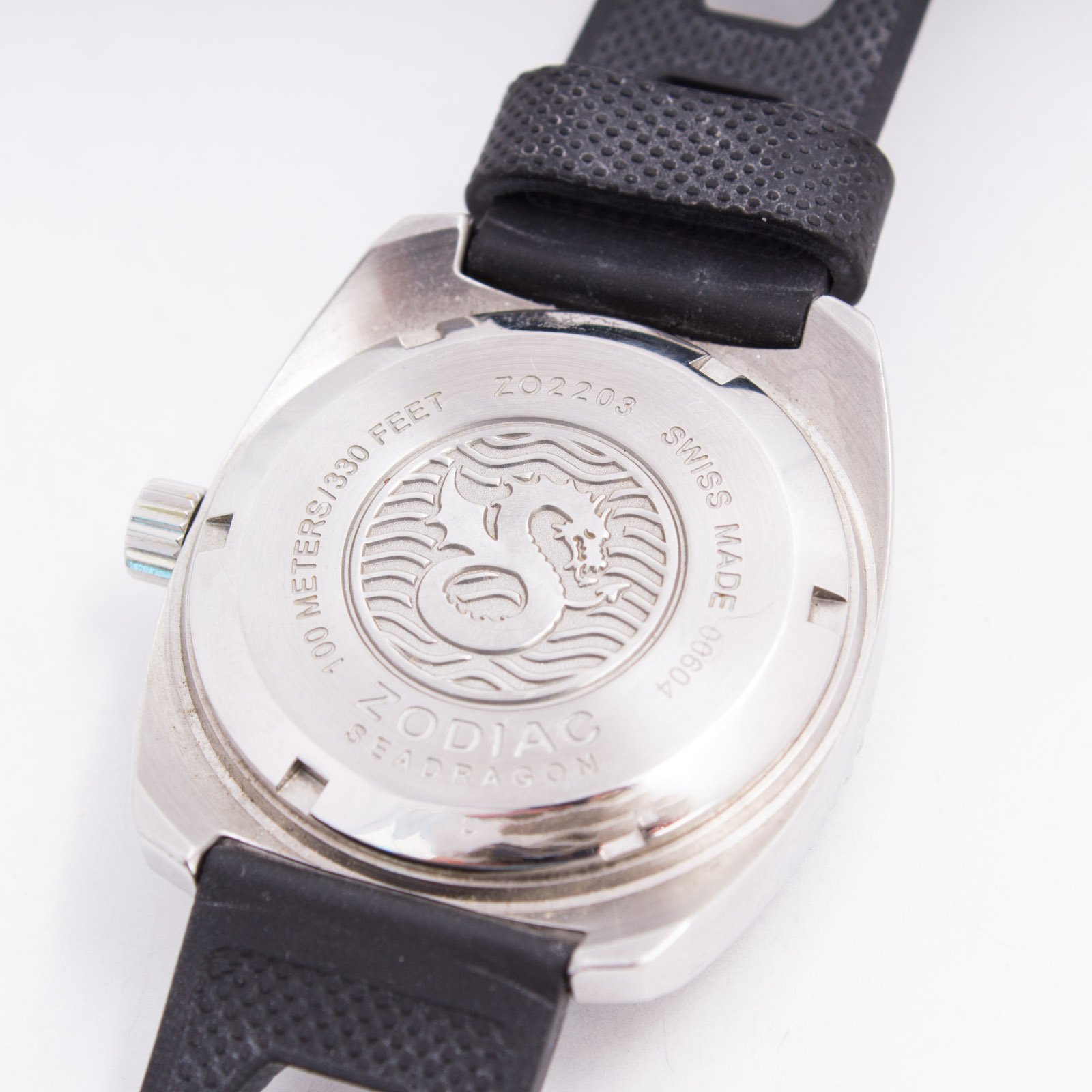 Stainless Steel Zodiac Sea Dragon Watch