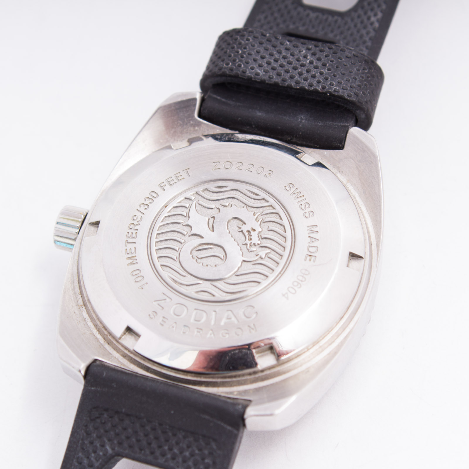Stainless Steel Zodiac Sea Dragon Watch