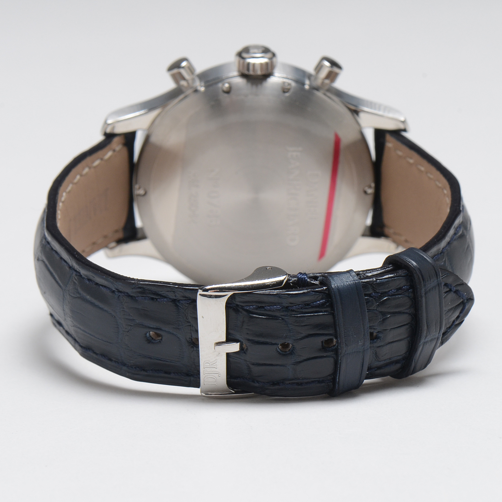 Men's Daniel JeanRichard Chronograph Stainless Steel Silver Automatic Watch