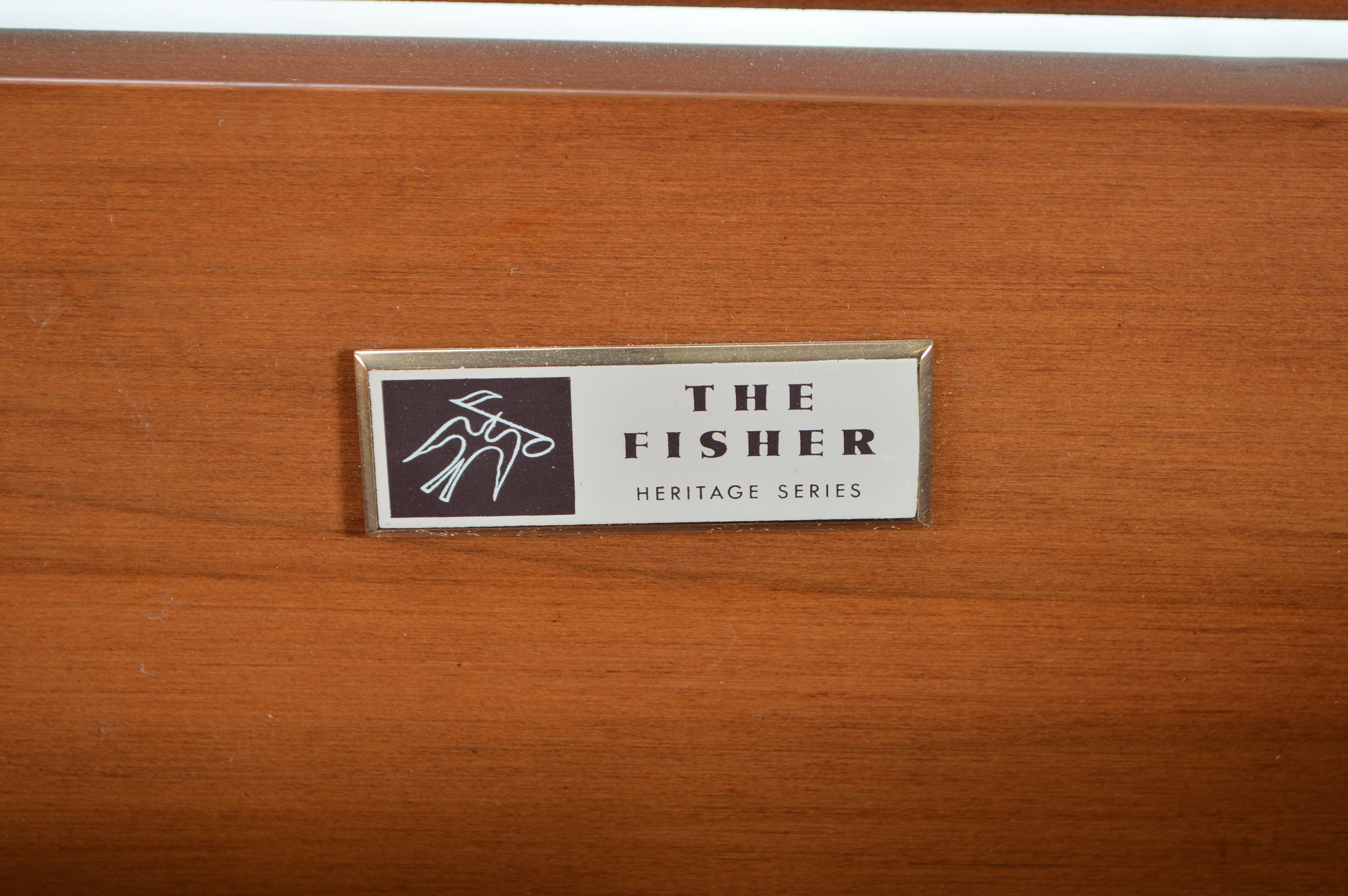 The Fisher Heritage Series 'Electra' Walnut Stereo Console