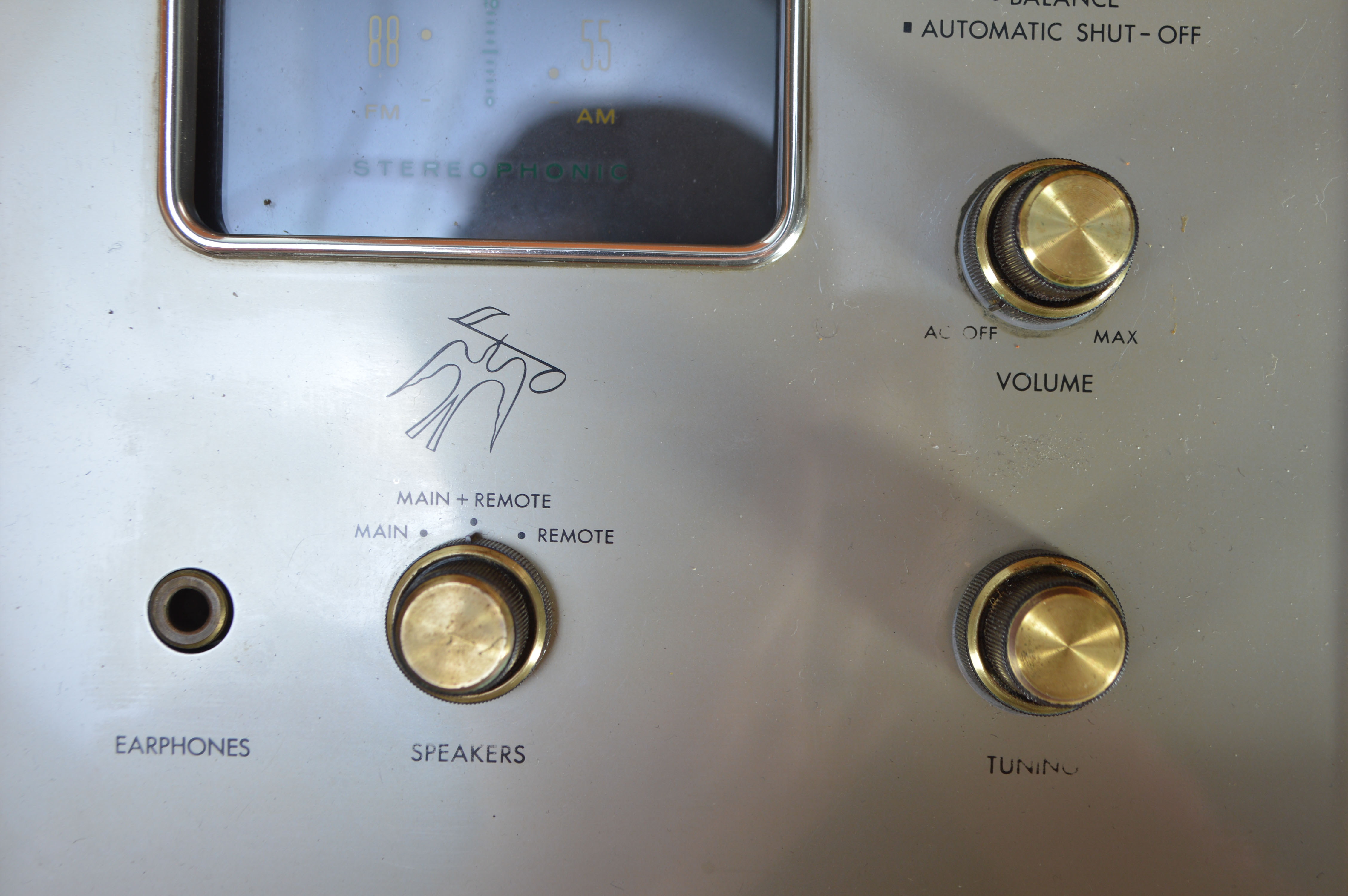 The Fisher Heritage Series 'Electra' Walnut Stereo Console