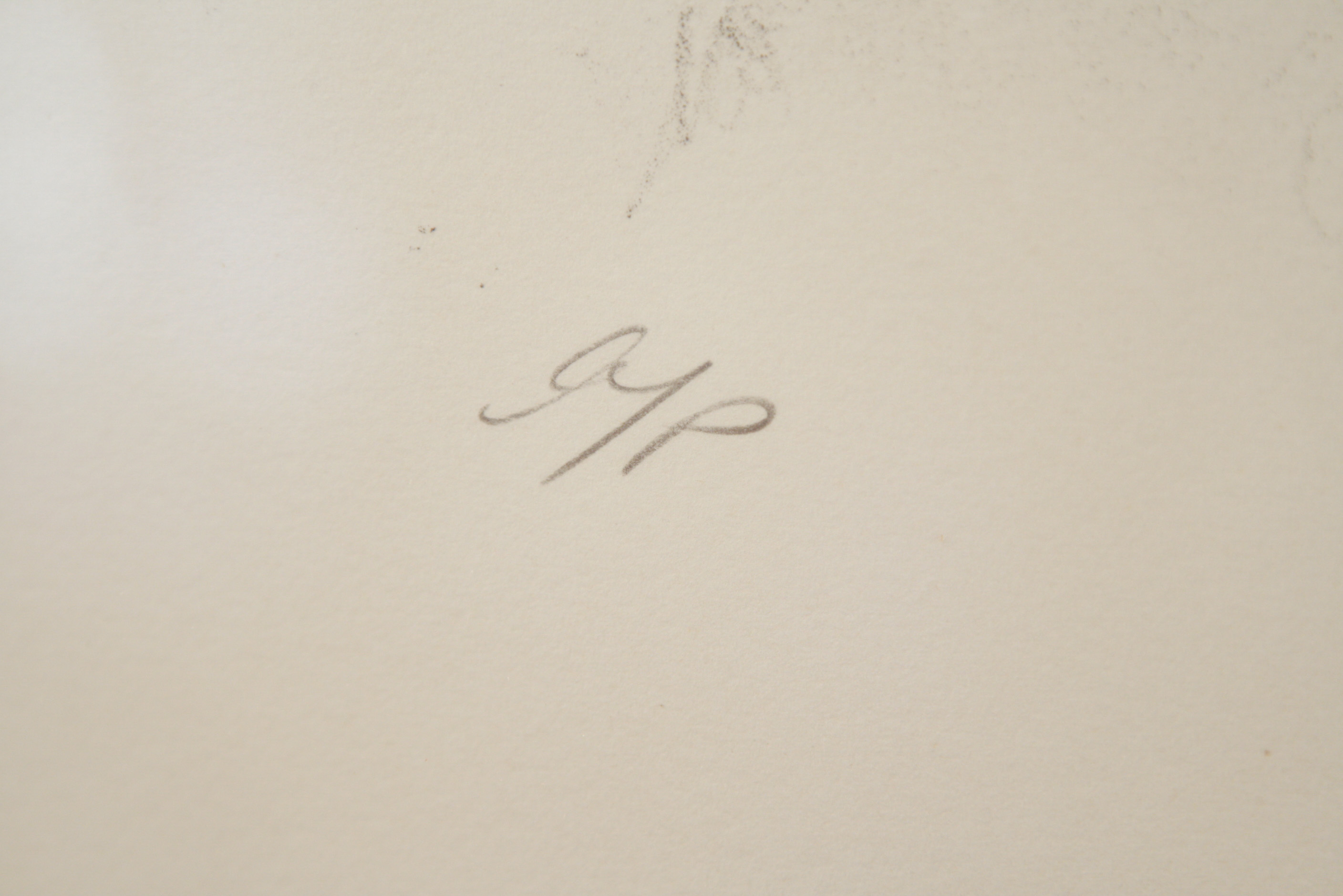 Weintraub Charcoal Rubbing "Elder"