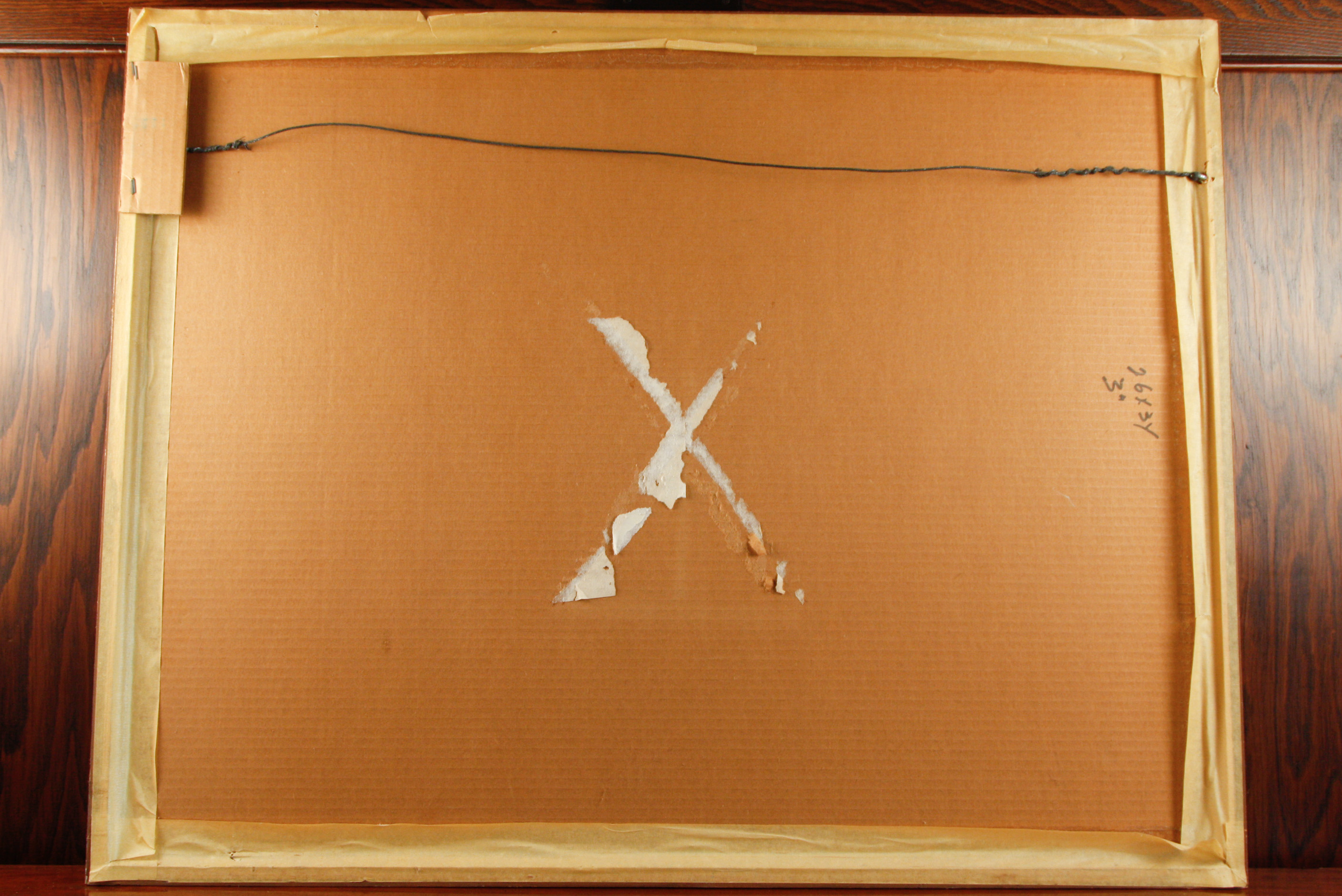 Weintraub Charcoal Rubbing "Elder"