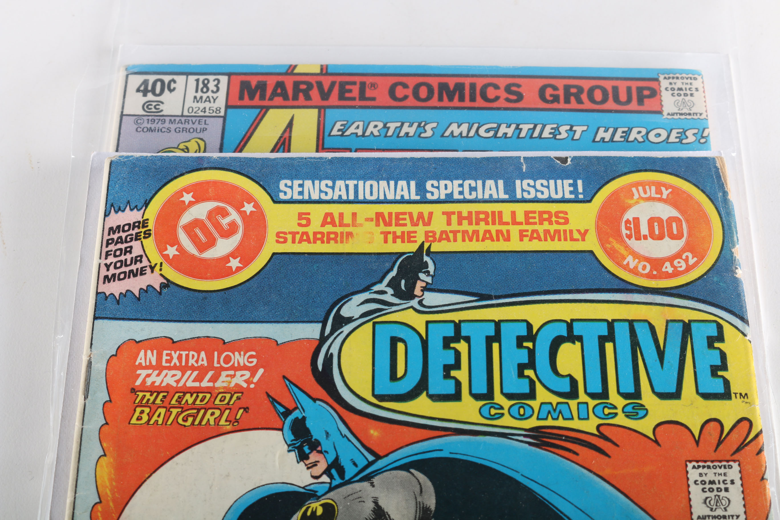 1979–80 Comic Books Featuring Batman