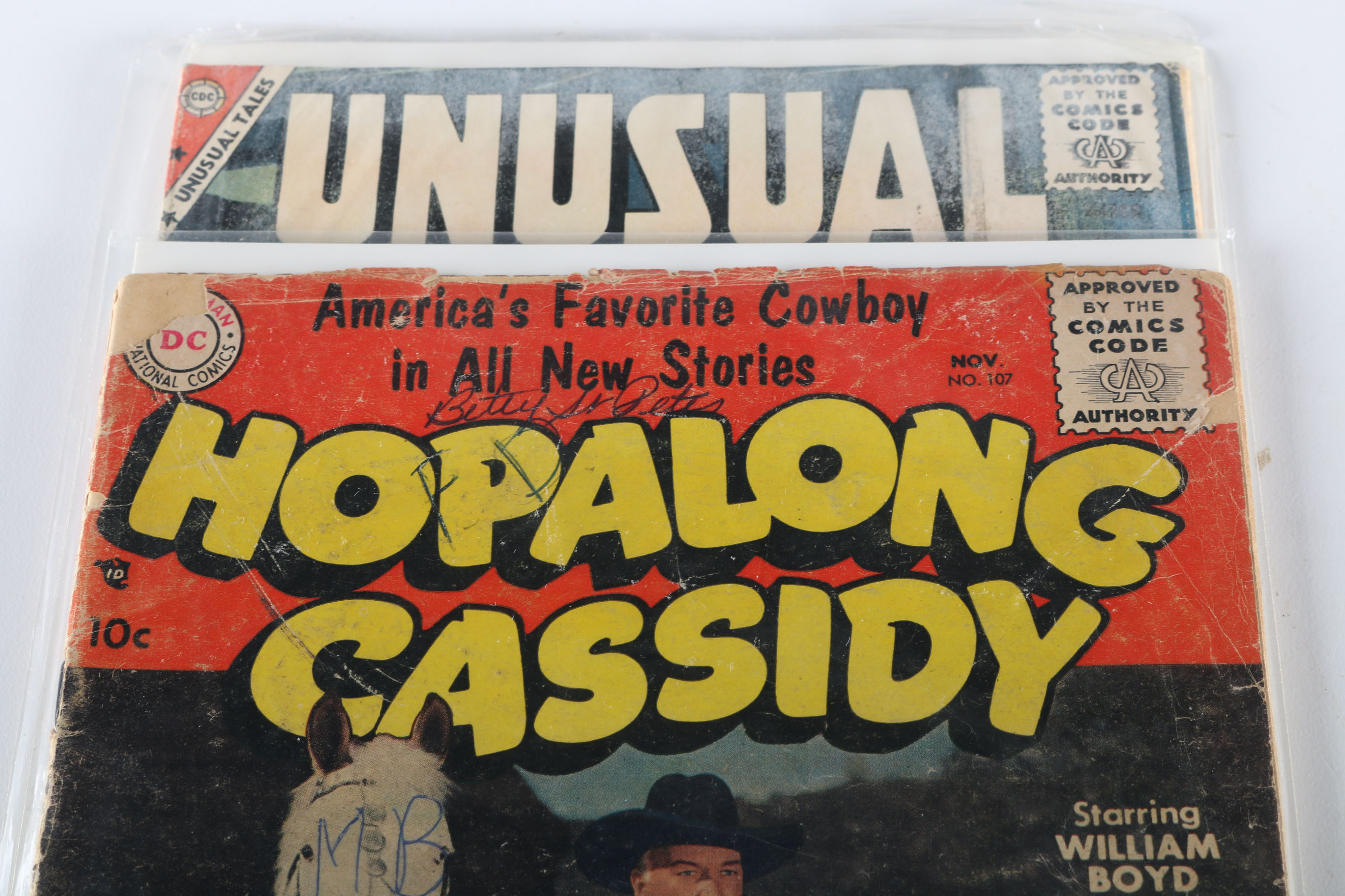 Vintage Comic Books Featuring 1950s Science Fiction