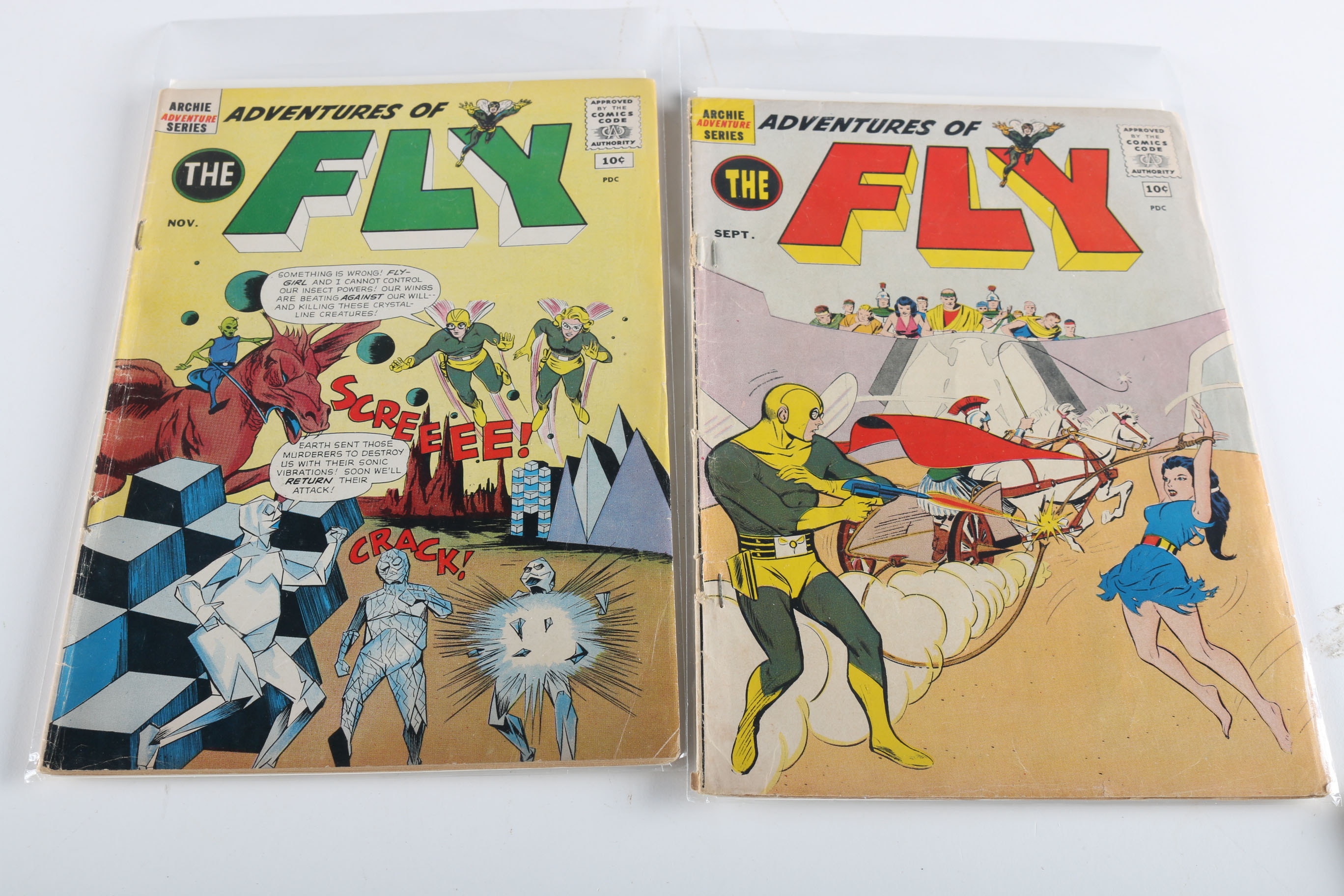 Vintage Comic Books Featuring 1950s Science Fiction