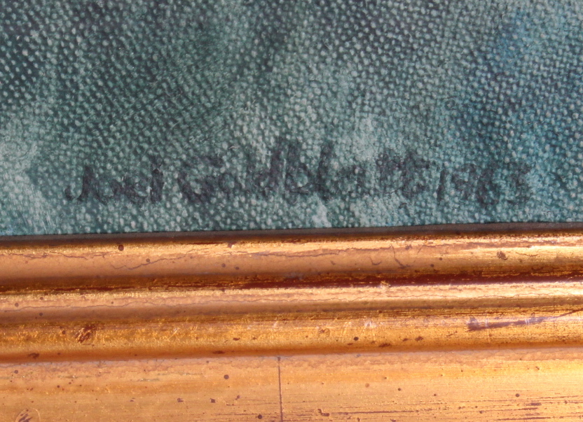 Joel Goldblatt Oil Painting