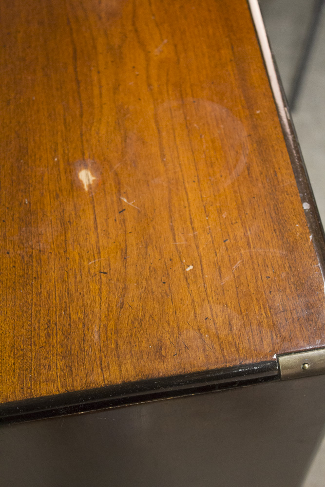 National Mount Airy Cherry Wood Stacked Chest of Drawers