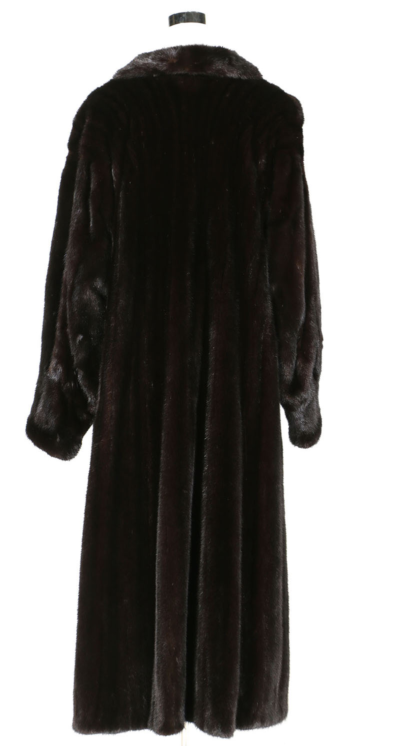 Traeger Furs Floor Length Mink Fur Coat