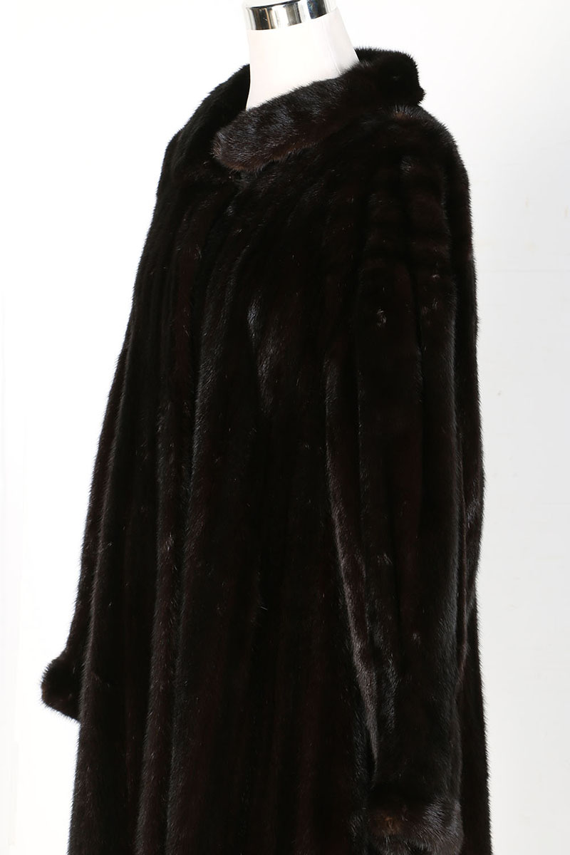 Traeger Furs Floor Length Mink Fur Coat