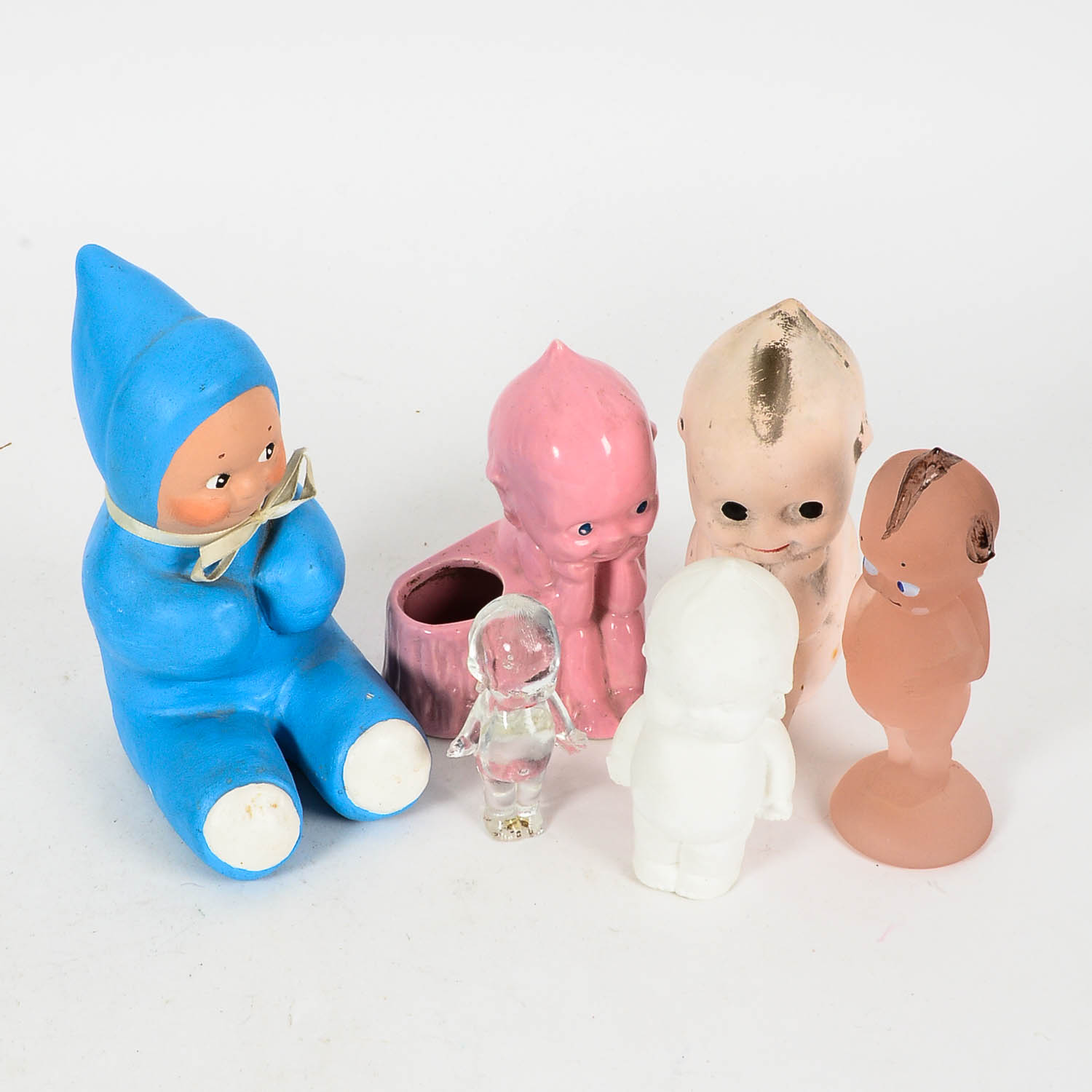 Vintage Kewpie-Style Figurine Collection