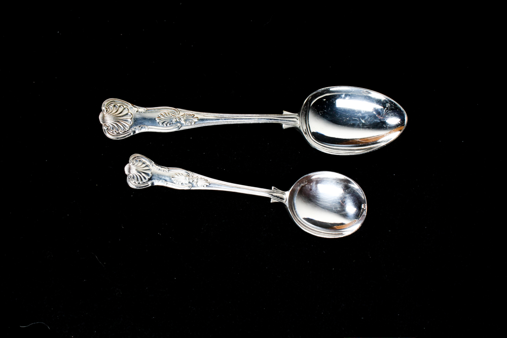 Lewis, Rose Ltd. Silver Plate Flatware Service for Twelve