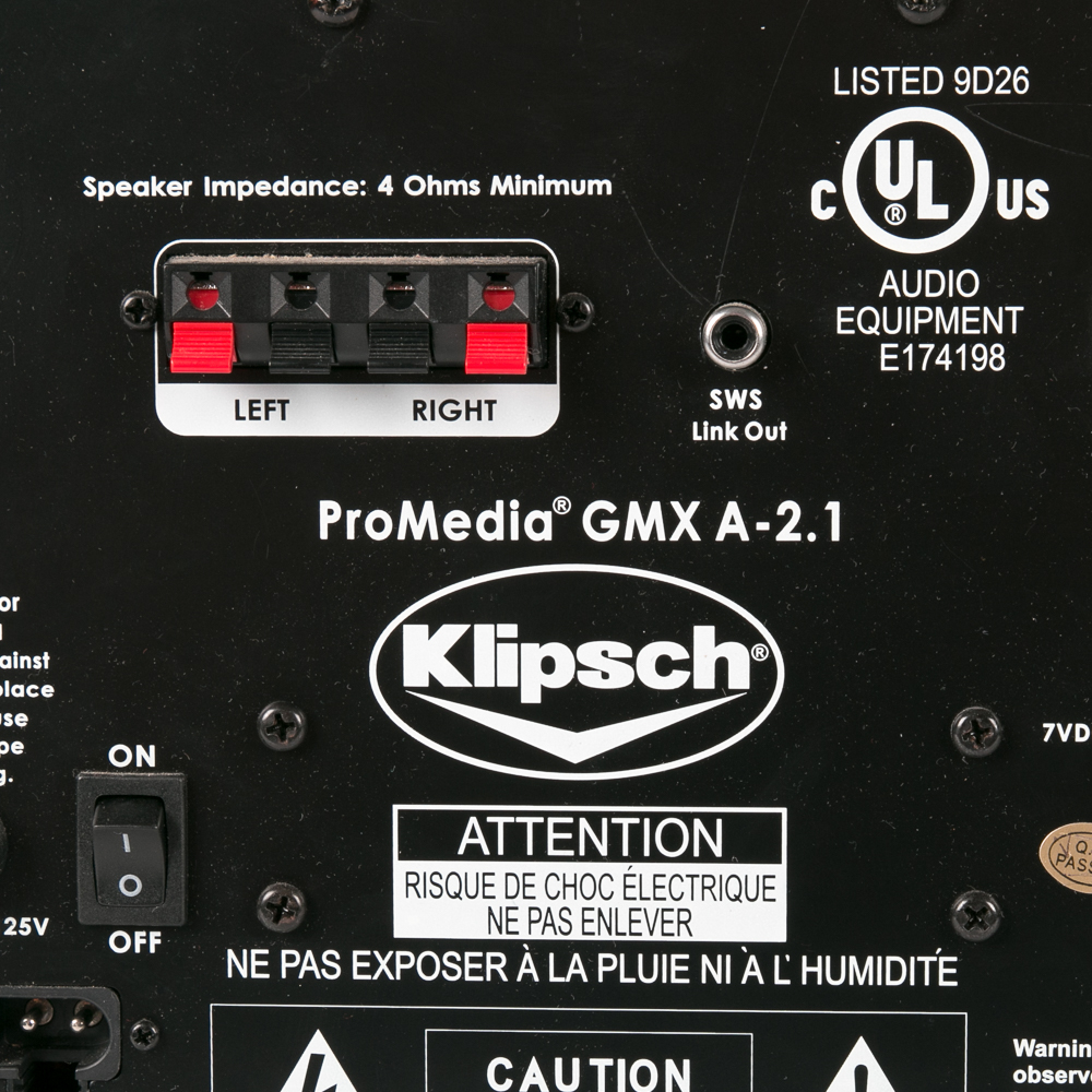 Klipsch Subwoofer Unit