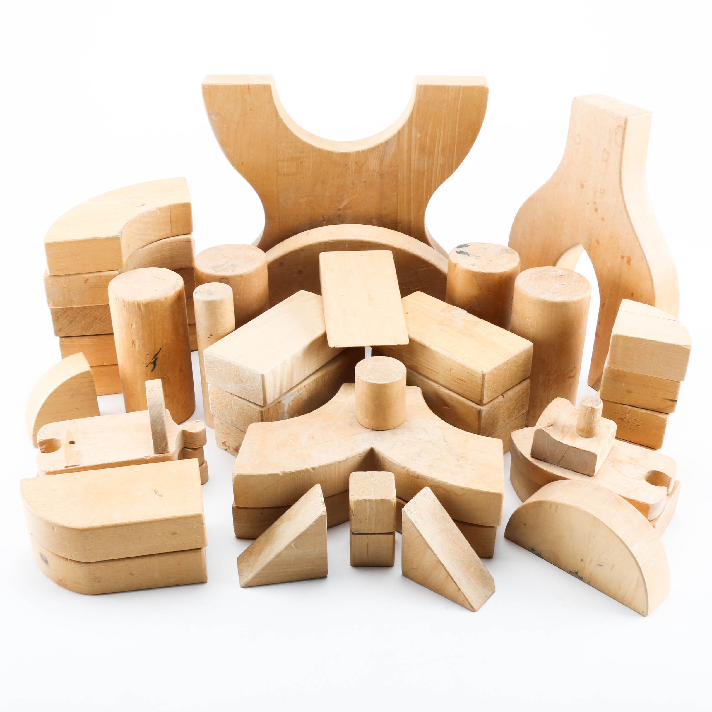 Finnish "Creative Playthings" Wooden Building Blocks