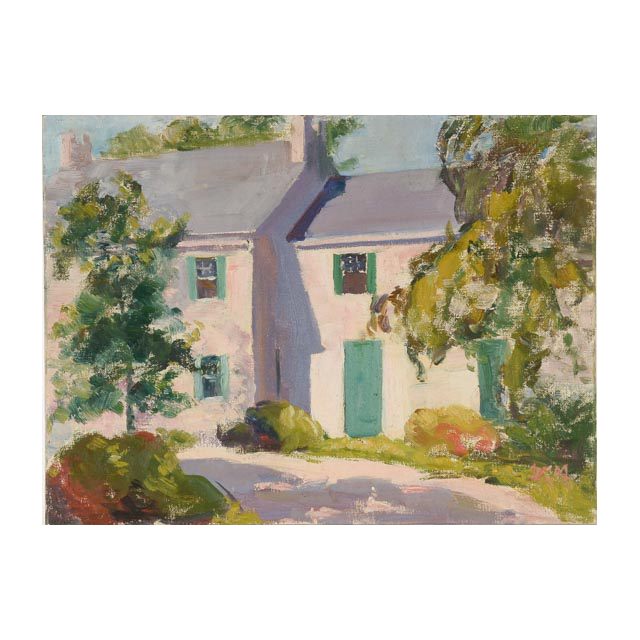 Dora McCollister Original Signed Oil Painting on Academy Board