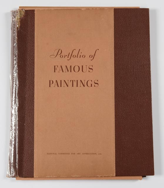 "Portfolio of Famous Paintings" 1937 Portfolio