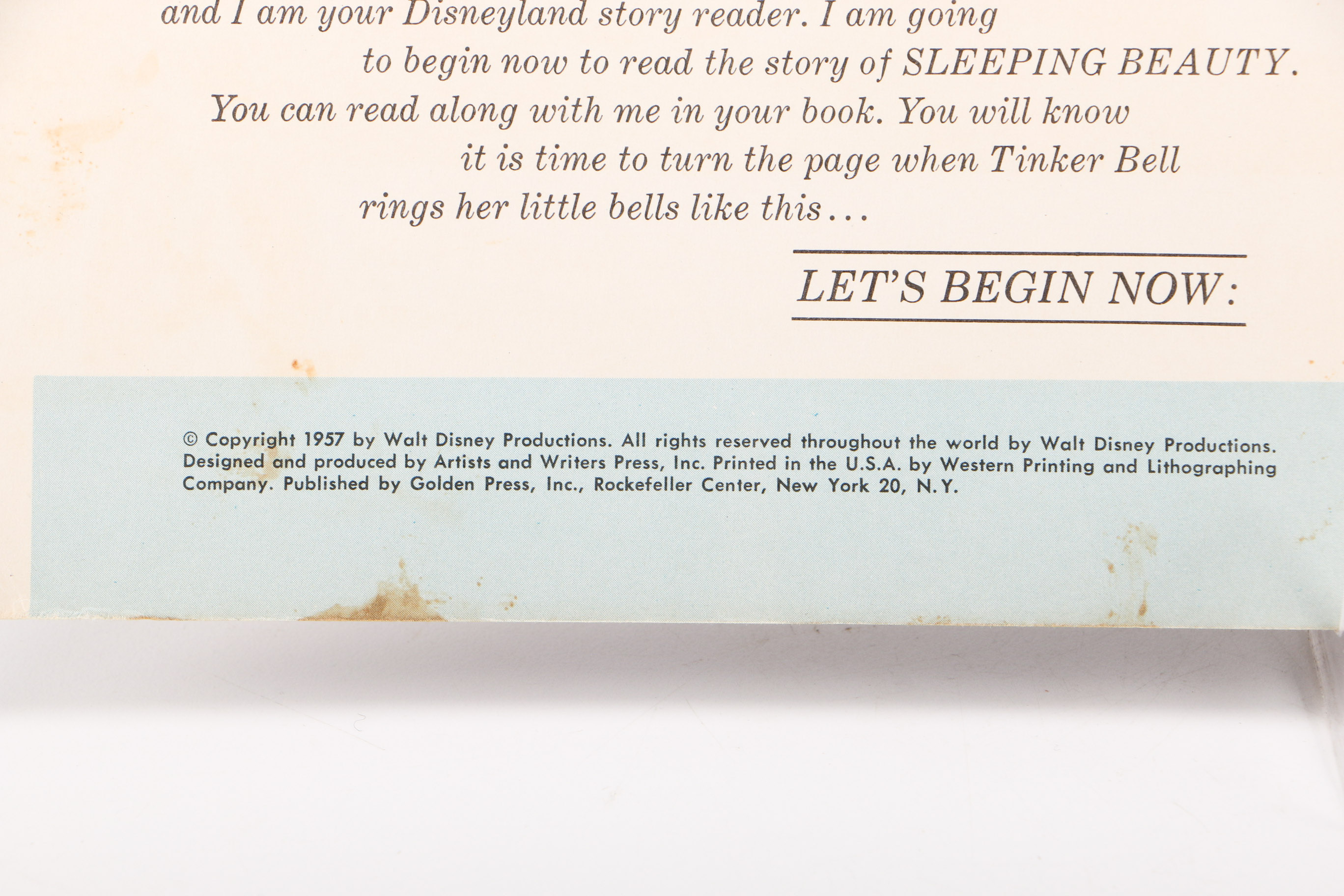 Walt Disney "Sleeping Beauty" Record/Storybook, Other Kid's Items