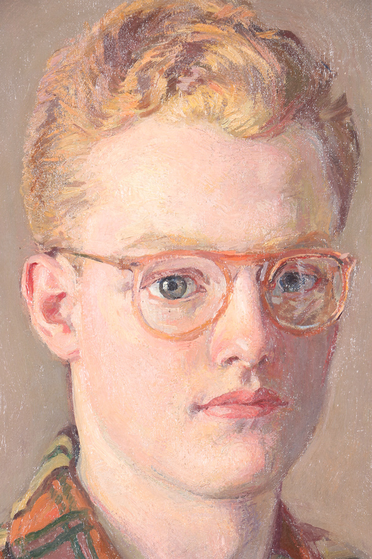 Emily B. Waite Oil Painting on Canvas "Ambition"