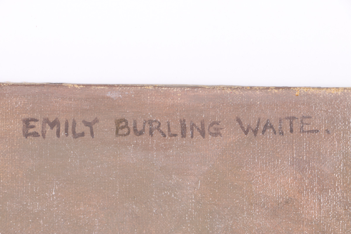 Emily B. Waite Oil Painting on Canvas "Ambition"