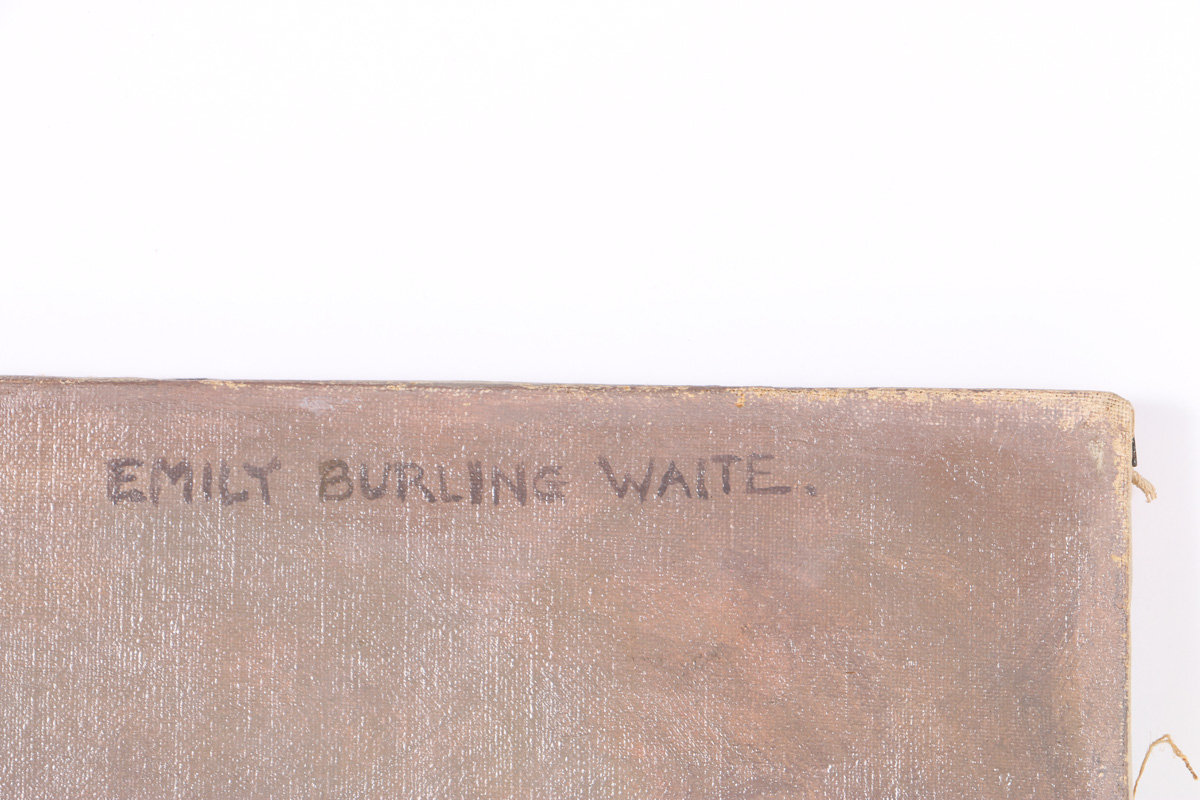 Emily B. Waite Oil Painting on Canvas "Ambition"