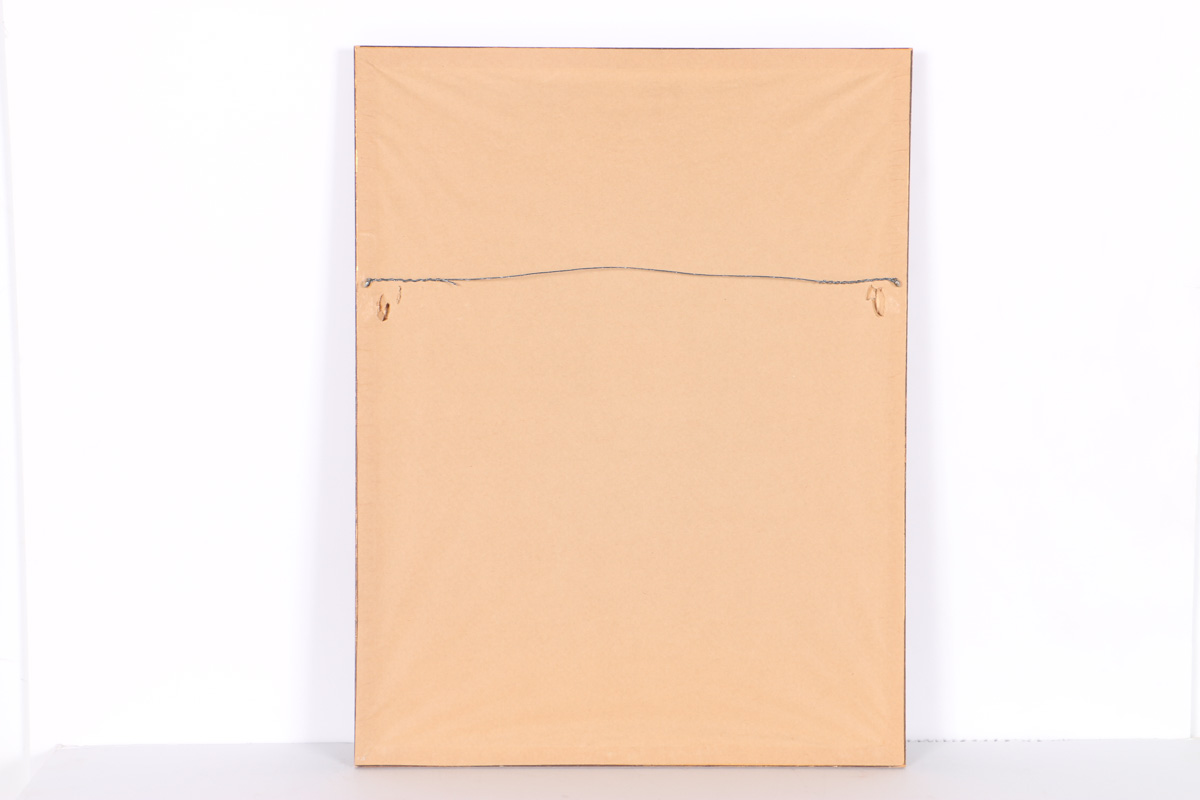 Emily B. Waite Pastel Drawing on Paper of Man in Uniform