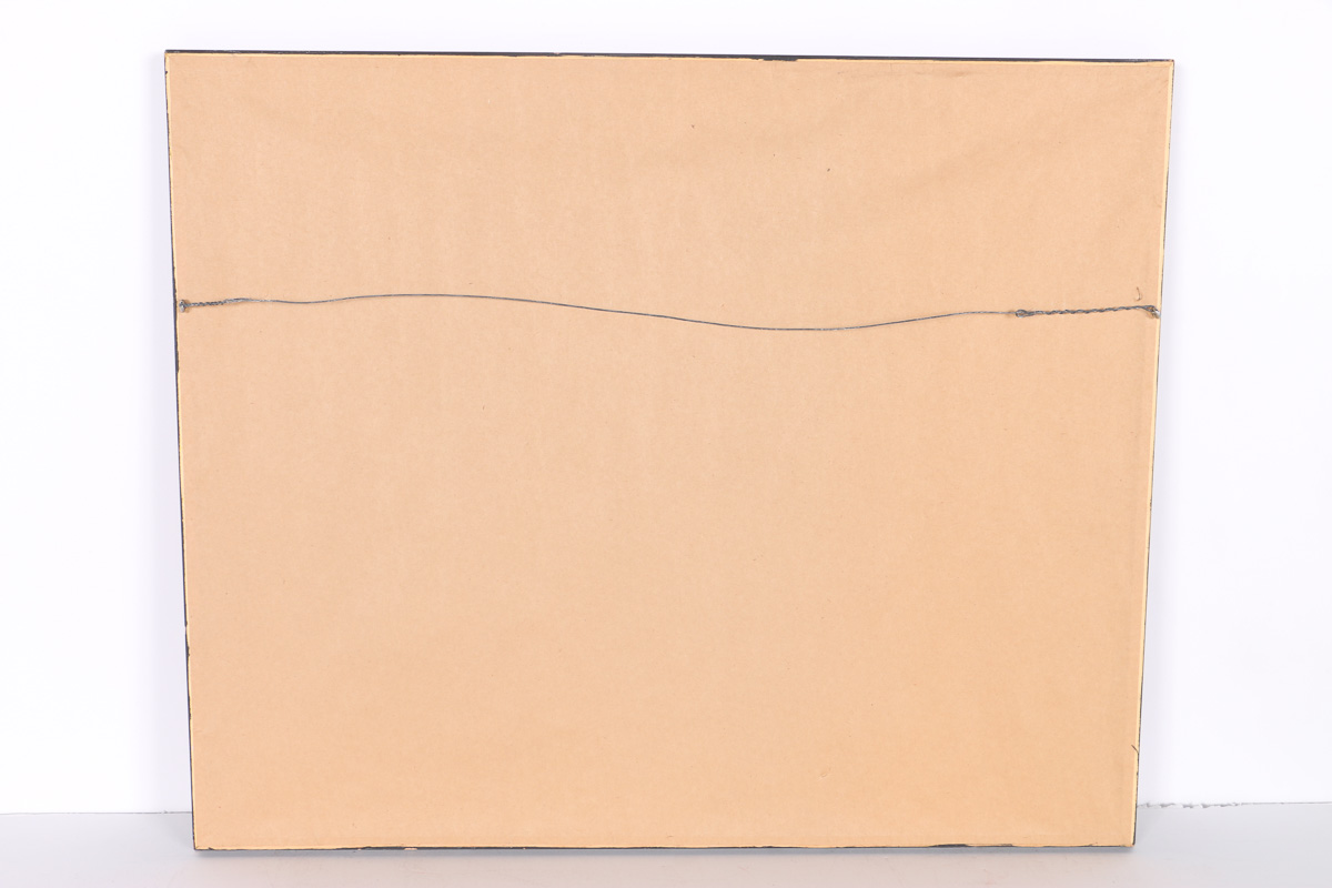 Emily B. Waite Conté Crayon Drawing on Paper of a Rabbit