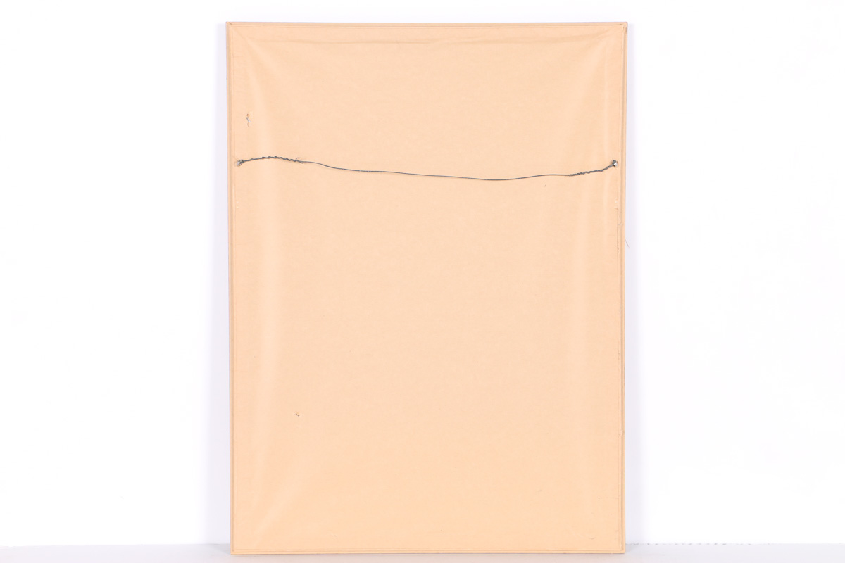 Emily B. Waite Conté Crayon Drawing on Paper Portrait of a Man