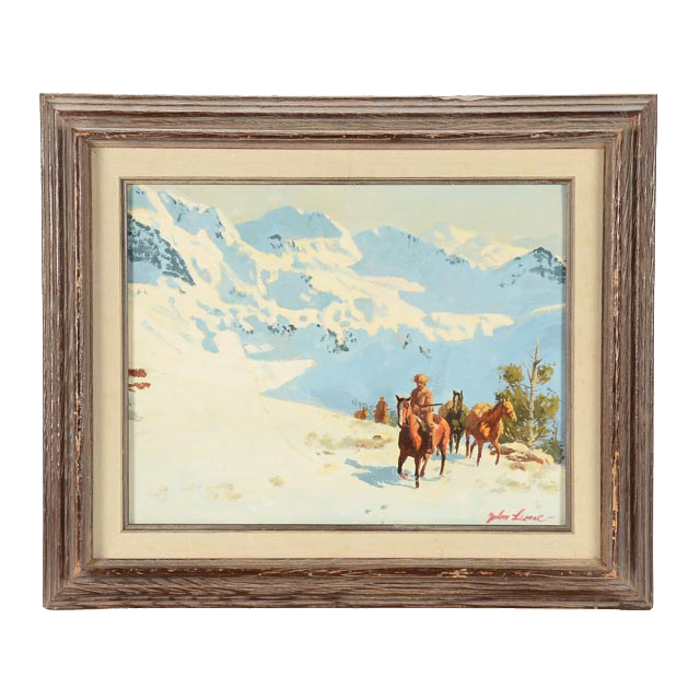 John Leone Original Oil Painting on Board