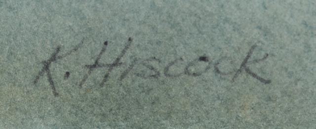 Keith Hiscock Original Signed Watercolor Landscape