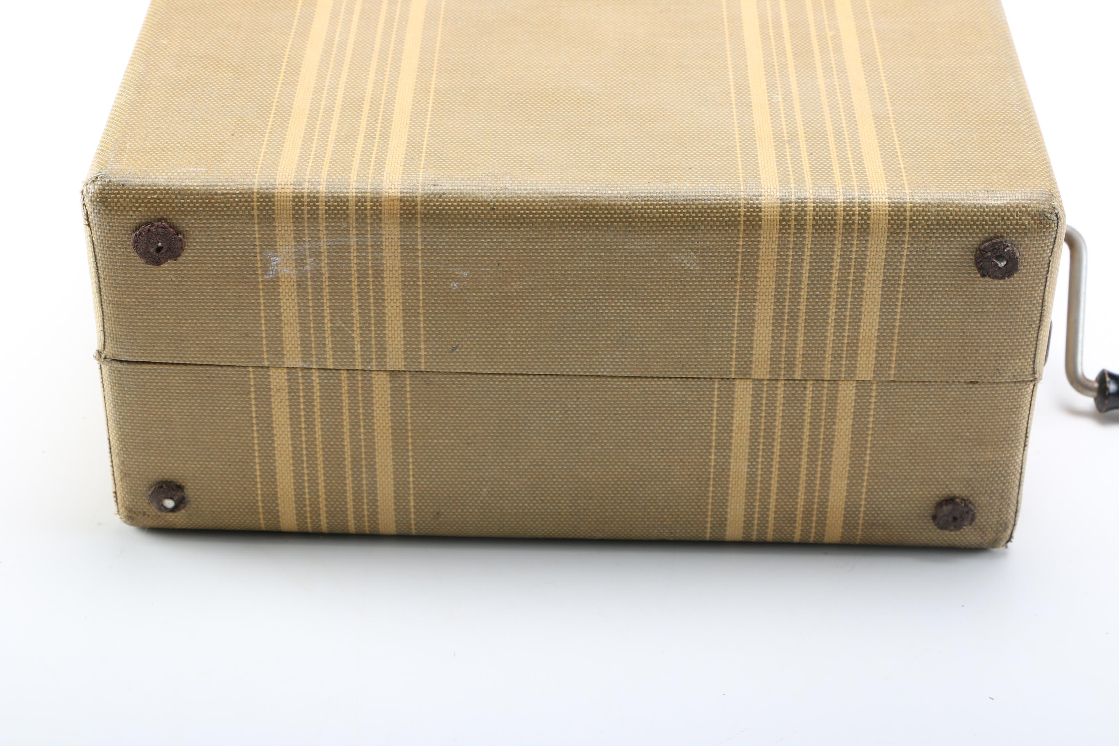 Birch Hand Crank Record Player