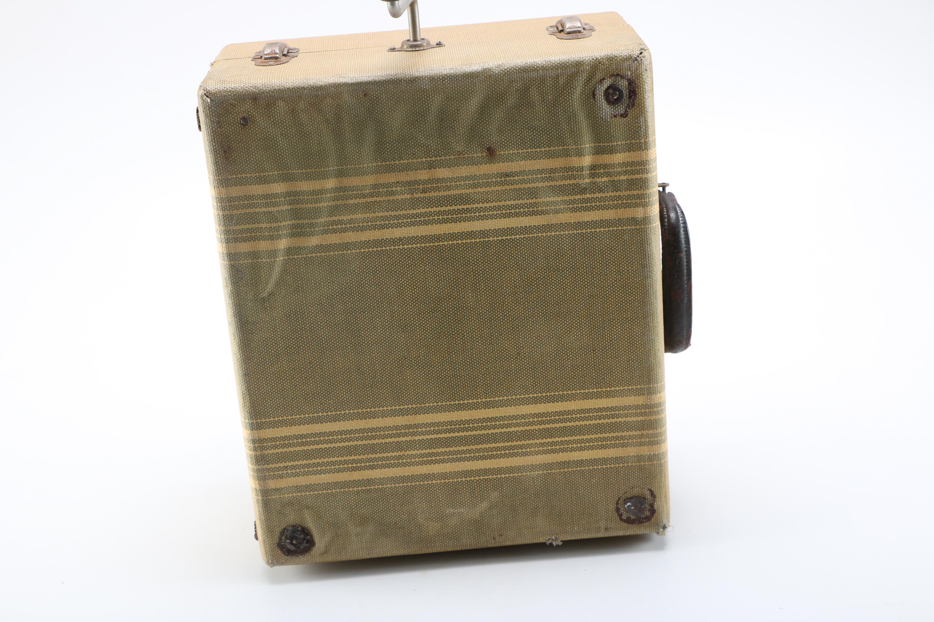 Birch Hand Crank Record Player