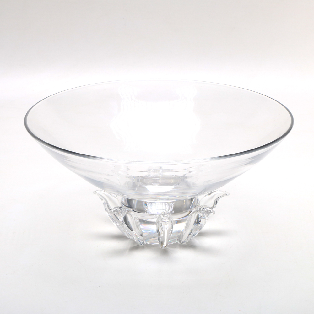 Steuben Avian Crystal Bowl