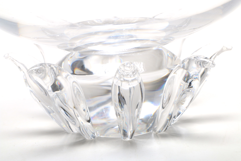 Steuben Avian Crystal Bowl