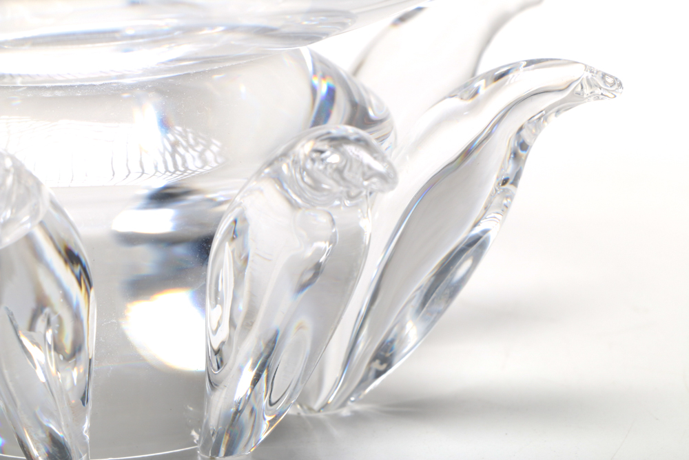 Steuben Avian Crystal Bowl