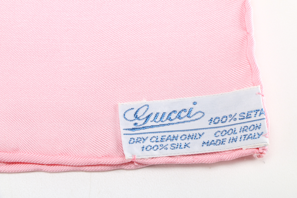 Vintage Gucci Silk Scarf