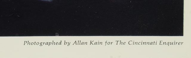 Allan Kain Offset Lithograph "Cincinnati Alight"