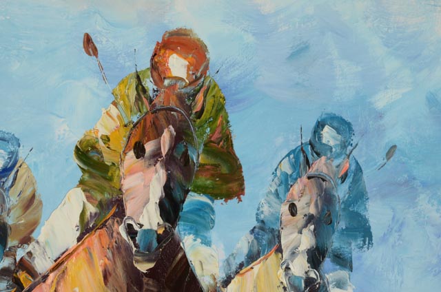 Anthony Veccio Original Oil Painting on Canvas