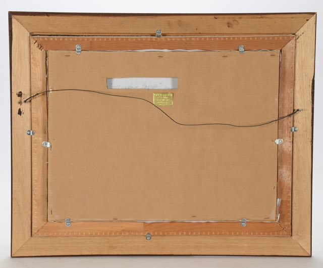 Lynn Griffin Original Oil Painting on Canvas "Meadow Camp"