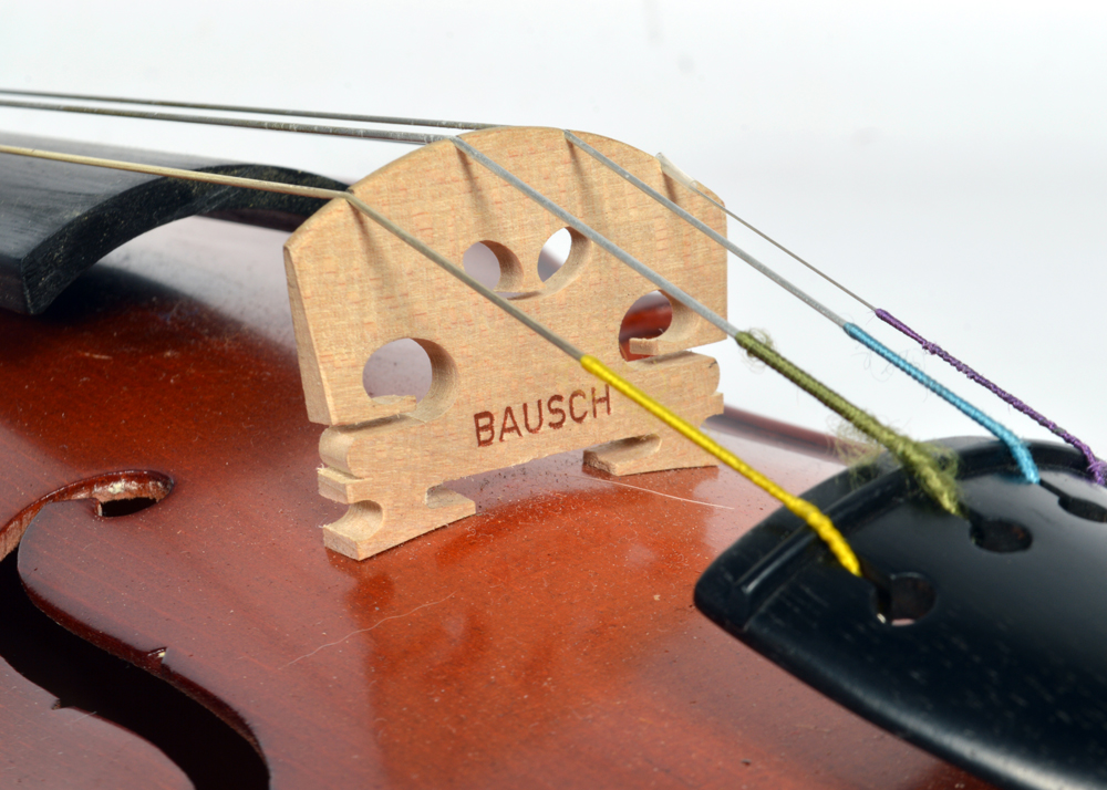 Knilling Violin With Case, Bow and Sheet Music