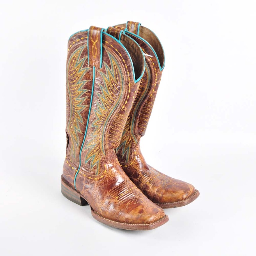 Women's Ariat Vaquera Cowboy Boots, Size 6.5