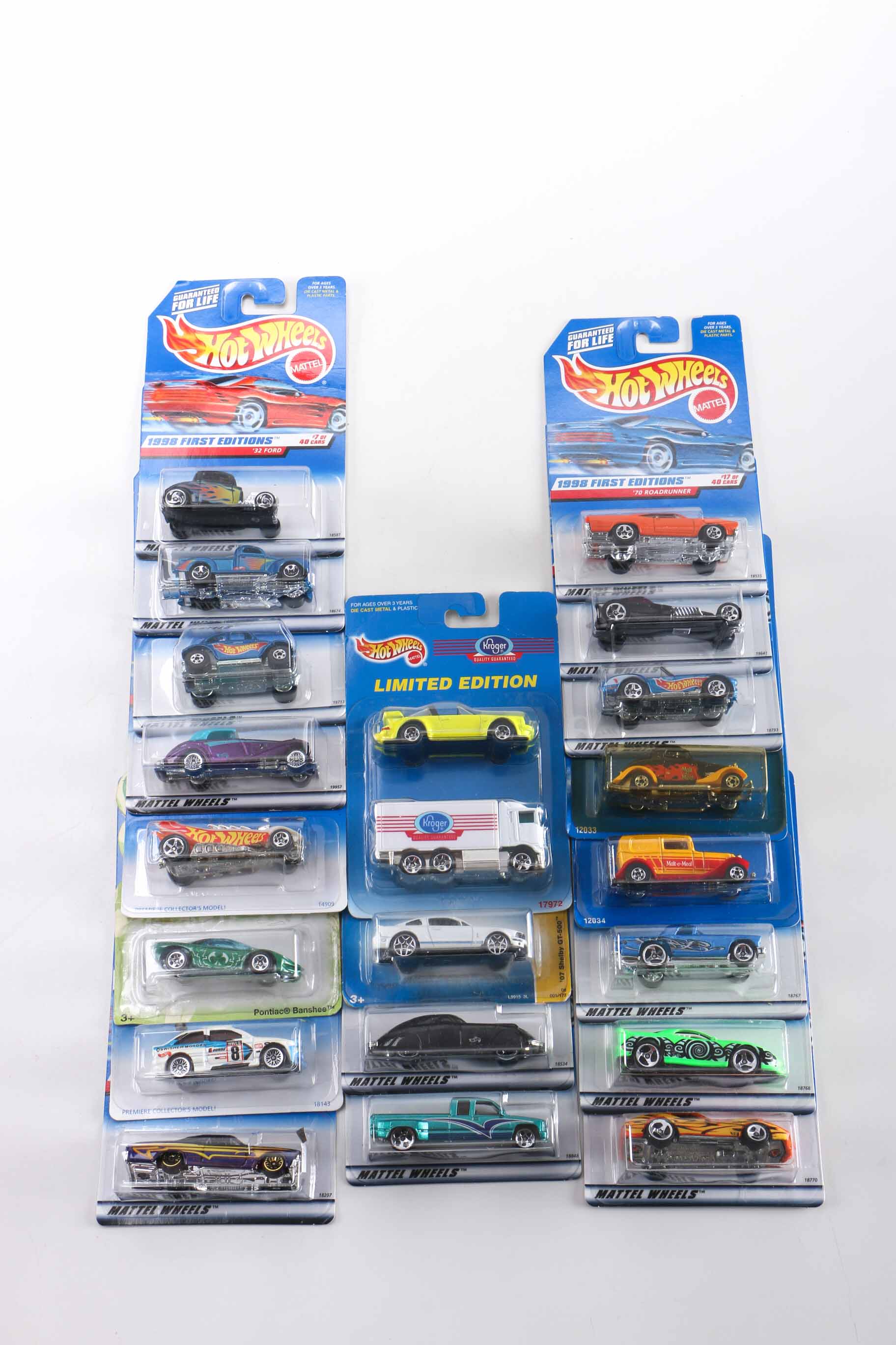 Assortment of 1990s Mattel Hot Wheels