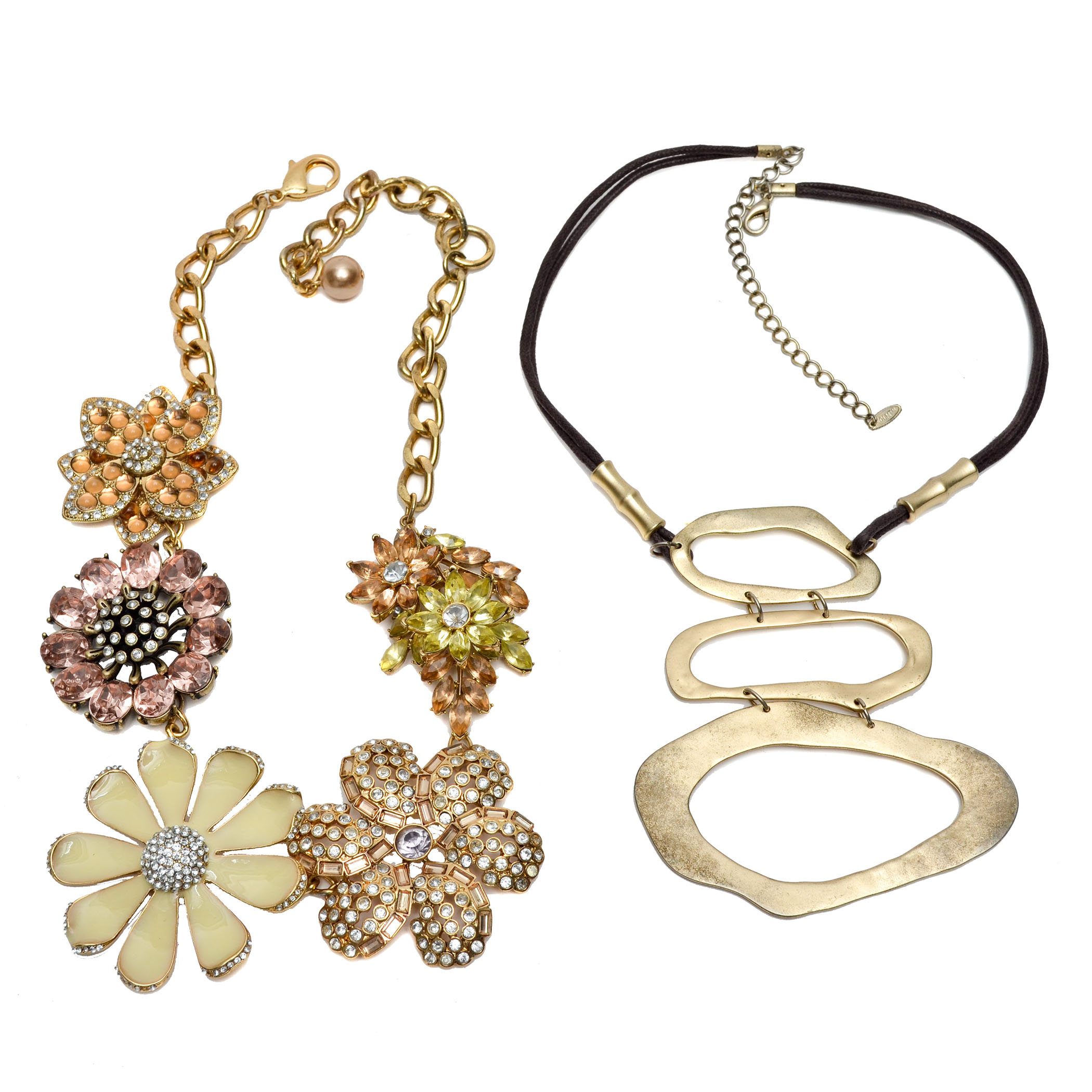 Pair of Statement Necklaces