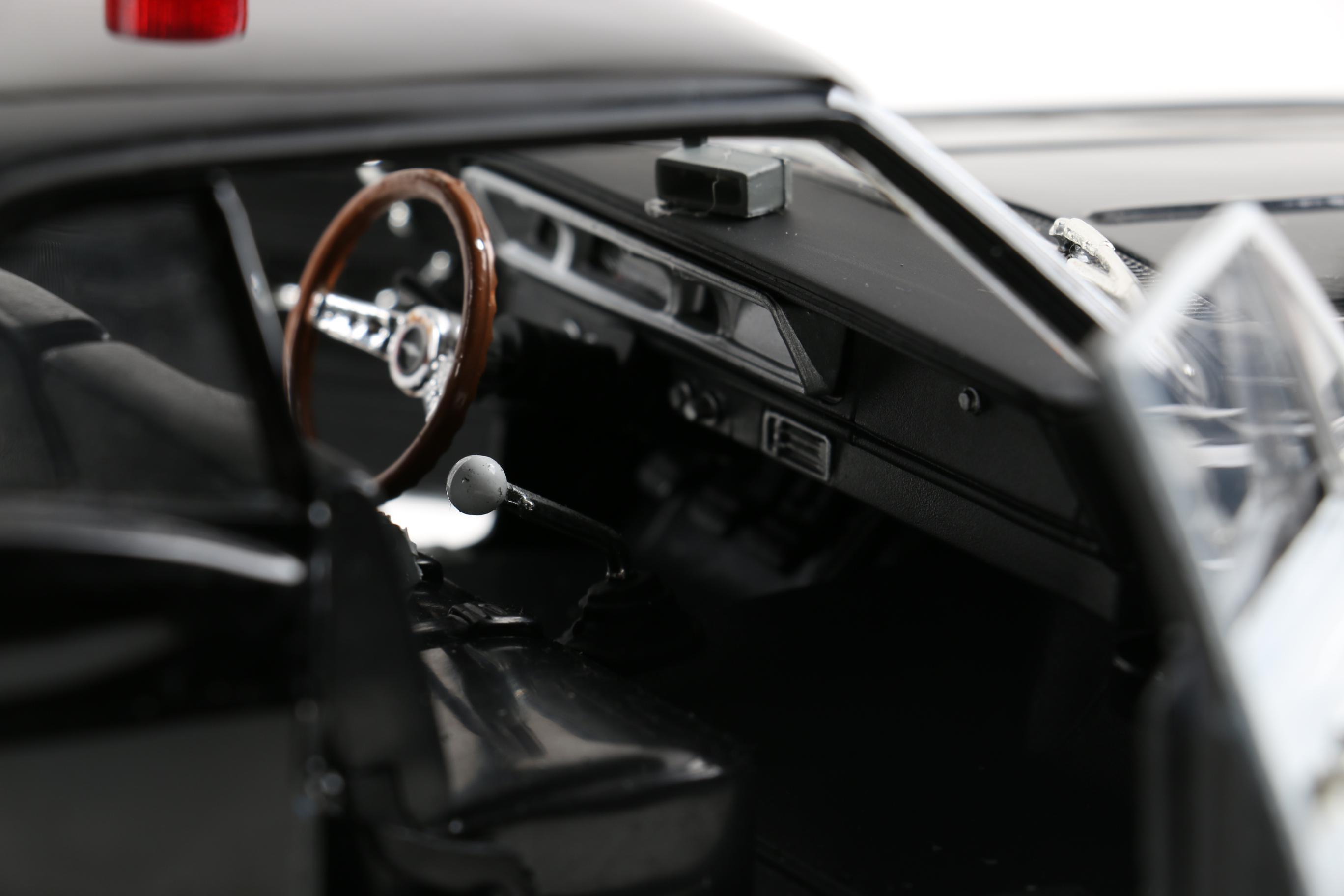 Three 1:18 Scale 1960s Police Cars