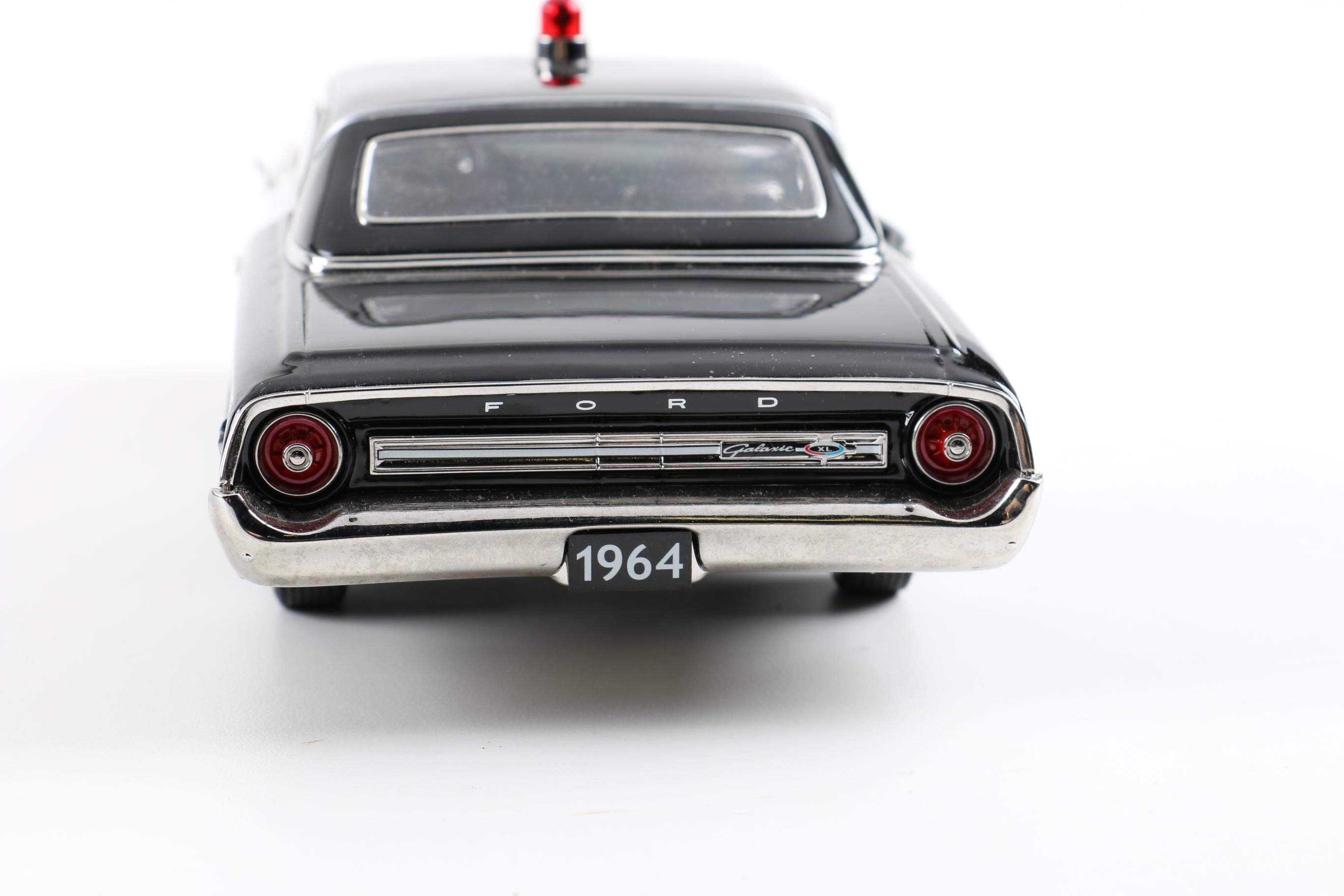 Three 1:18 Scale 1960s Police Cars